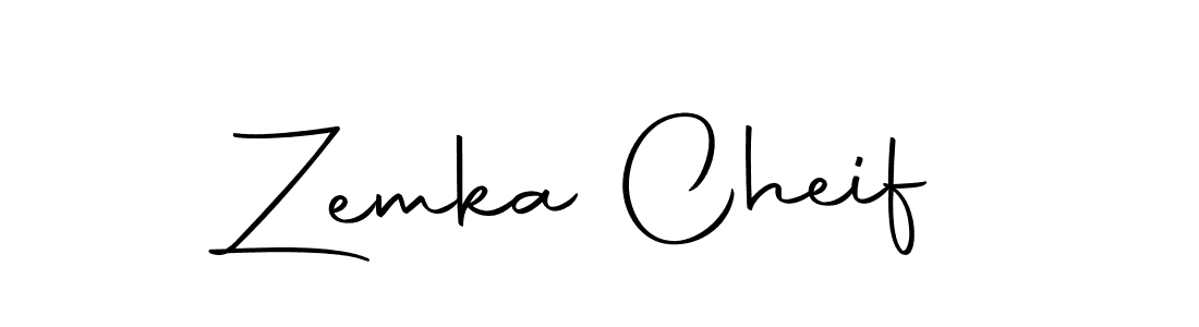 Make a beautiful signature design for name Zemka Cheif. Use this online signature maker to create a handwritten signature for free. Zemka Cheif signature style 10 images and pictures png