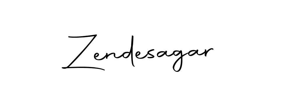 Make a beautiful signature design for name Zendesagar. Use this online signature maker to create a handwritten signature for free. Zendesagar signature style 10 images and pictures png