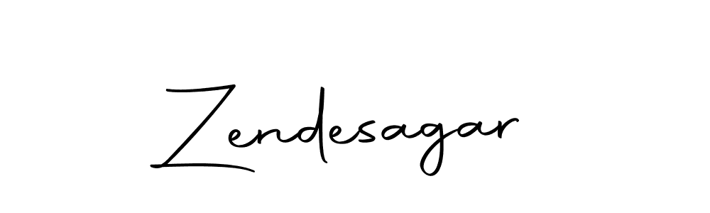 Design your own signature with our free online signature maker. With this signature software, you can create a handwritten (Autography-DOLnW) signature for name Zendesagar. Zendesagar signature style 10 images and pictures png