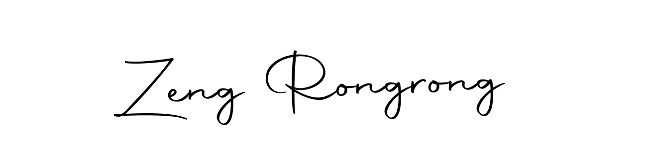The best way (Autography-DOLnW) to make a short signature is to pick only two or three words in your name. The name Zeng Rongrong include a total of six letters. For converting this name. Zeng Rongrong signature style 10 images and pictures png