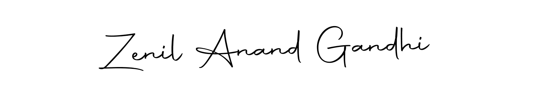 The best way (Autography-DOLnW) to make a short signature is to pick only two or three words in your name. The name Zenil Anand Gandhi include a total of six letters. For converting this name. Zenil Anand Gandhi signature style 10 images and pictures png