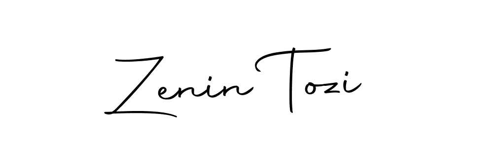 How to make Zenin Tozi signature? Autography-DOLnW is a professional autograph style. Create handwritten signature for Zenin Tozi name. Zenin Tozi signature style 10 images and pictures png