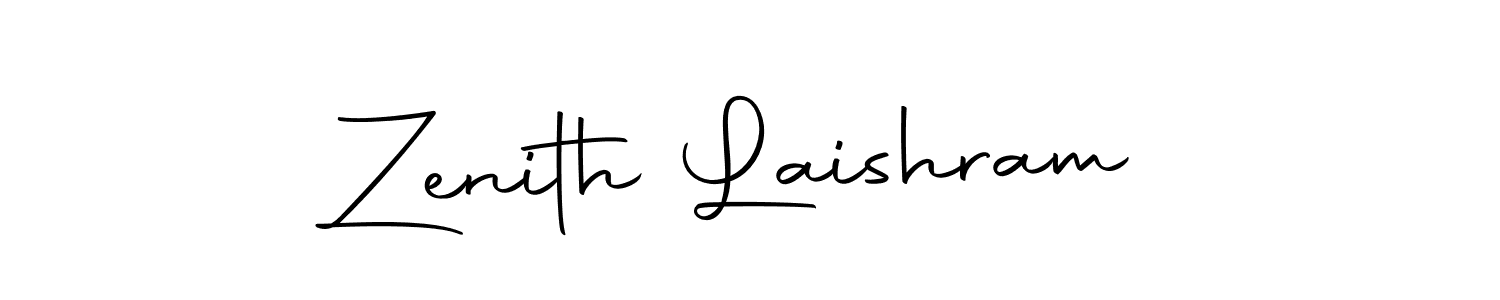 The best way (Autography-DOLnW) to make a short signature is to pick only two or three words in your name. The name Zenith Laishram include a total of six letters. For converting this name. Zenith Laishram signature style 10 images and pictures png