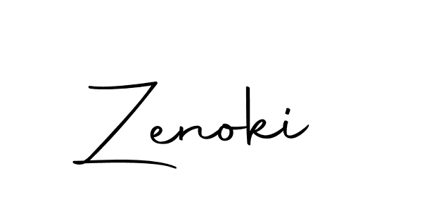 Zenoki stylish signature style. Best Handwritten Sign (Autography-DOLnW) for my name. Handwritten Signature Collection Ideas for my name Zenoki. Zenoki signature style 10 images and pictures png