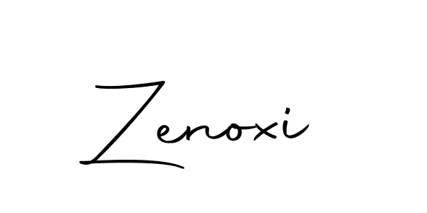 Make a beautiful signature design for name Zenoxi. With this signature (Autography-DOLnW) style, you can create a handwritten signature for free. Zenoxi signature style 10 images and pictures png