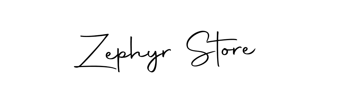 Make a beautiful signature design for name Zephyr Store. With this signature (Autography-DOLnW) style, you can create a handwritten signature for free. Zephyr Store signature style 10 images and pictures png