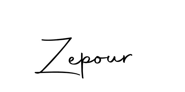 You should practise on your own different ways (Autography-DOLnW) to write your name (Zepour) in signature. don't let someone else do it for you. Zepour signature style 10 images and pictures png