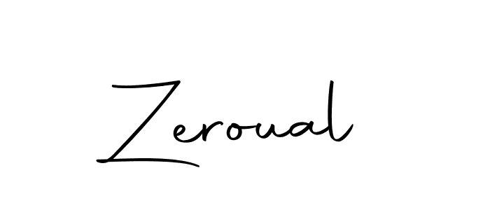 How to make Zeroual signature? Autography-DOLnW is a professional autograph style. Create handwritten signature for Zeroual name. Zeroual signature style 10 images and pictures png