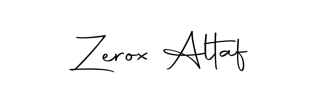 Make a beautiful signature design for name Zerox Altaf. Use this online signature maker to create a handwritten signature for free. Zerox Altaf signature style 10 images and pictures png