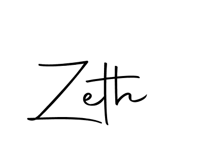 You should practise on your own different ways (Autography-DOLnW) to write your name (Zeth) in signature. don't let someone else do it for you. Zeth signature style 10 images and pictures png