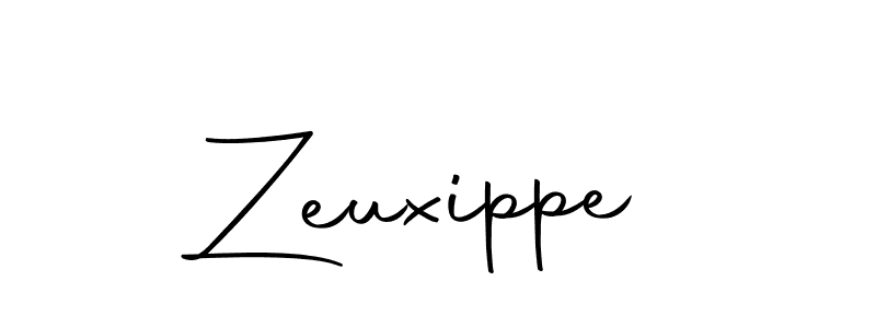 How to make Zeuxippe signature? Autography-DOLnW is a professional autograph style. Create handwritten signature for Zeuxippe name. Zeuxippe signature style 10 images and pictures png