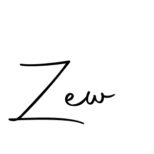 How to make Zew signature? Autography-DOLnW is a professional autograph style. Create handwritten signature for Zew name. Zew signature style 10 images and pictures png