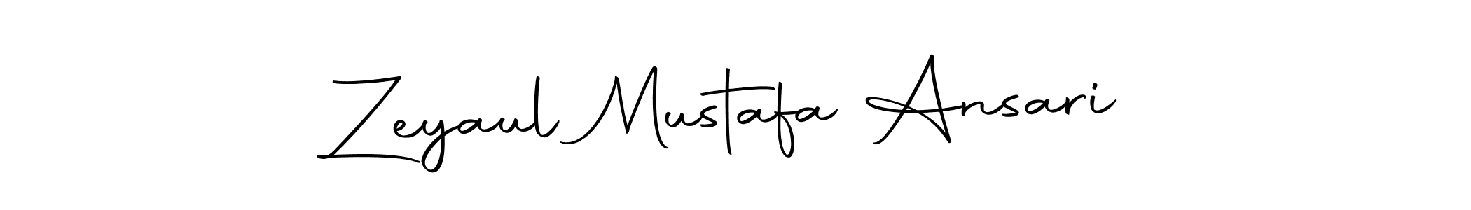 It looks lik you need a new signature style for name Zeyaul Mustafa Ansari. Design unique handwritten (Autography-DOLnW) signature with our free signature maker in just a few clicks. Zeyaul Mustafa Ansari signature style 10 images and pictures png