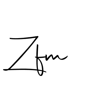 Here are the top 10 professional signature styles for the name Zfm. These are the best autograph styles you can use for your name. Zfm signature style 10 images and pictures png