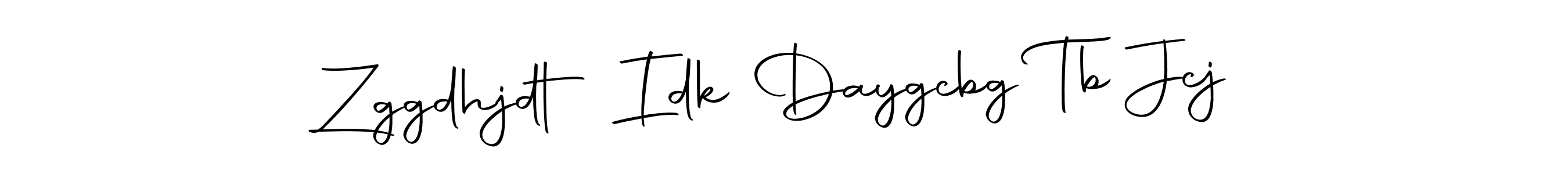 Create a beautiful signature design for name Zggdhjdt Idk Daygcbg Tb Jcj. With this signature (Autography-DOLnW) fonts, you can make a handwritten signature for free. Zggdhjdt Idk Daygcbg Tb Jcj signature style 10 images and pictures png