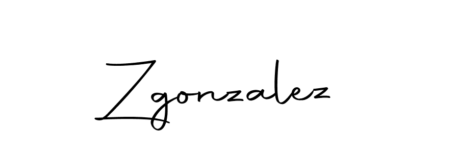 Make a beautiful signature design for name Zgonzalez. With this signature (Autography-DOLnW) style, you can create a handwritten signature for free. Zgonzalez signature style 10 images and pictures png