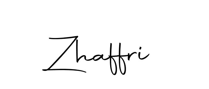 Design your own signature with our free online signature maker. With this signature software, you can create a handwritten (Autography-DOLnW) signature for name Zhaffri. Zhaffri signature style 10 images and pictures png