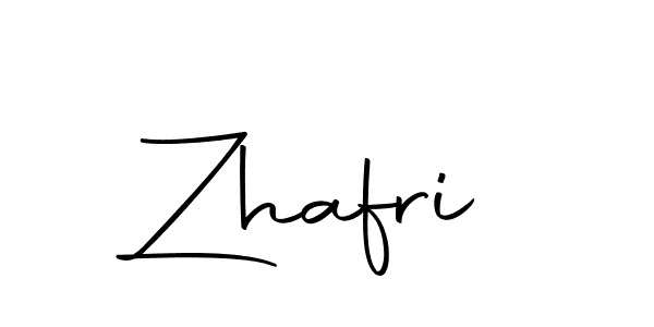 Create a beautiful signature design for name Zhafri. With this signature (Autography-DOLnW) fonts, you can make a handwritten signature for free. Zhafri signature style 10 images and pictures png