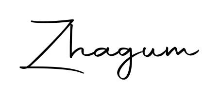 The Autography-DOLnW handwriting style adds charm and authenticity to name Zhagum. A wonderful choice for personal thank-you notes. Zhagum signature style 10 images and pictures png