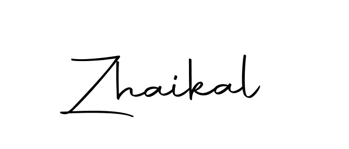 How to make Zhaikal name signature. Use Autography-DOLnW style for creating short signs online. This is the latest handwritten sign. Zhaikal signature style 10 images and pictures png