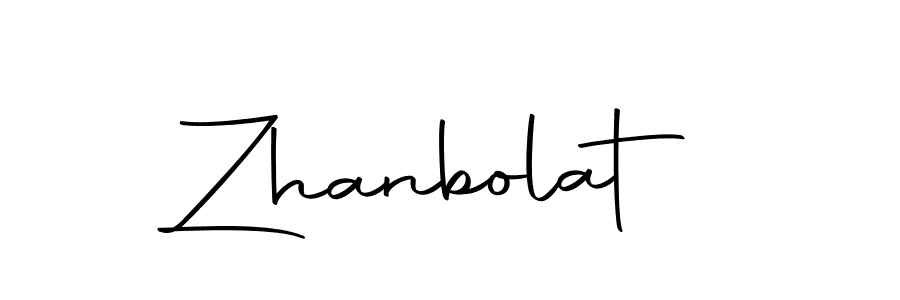 Use a signature maker to create a handwritten signature online. With this signature software, you can design (Autography-DOLnW) your own signature for name Zhanbolat. Zhanbolat signature style 10 images and pictures png