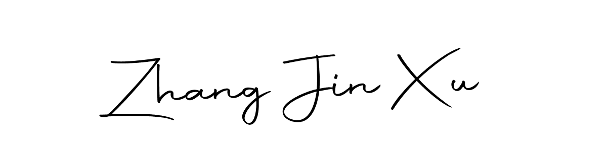 Design your own signature with our free online signature maker. With this signature software, you can create a handwritten (Autography-DOLnW) signature for name Zhang Jin Xu. Zhang Jin Xu signature style 10 images and pictures png