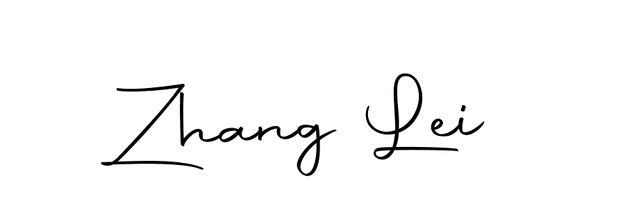 Design your own signature with our free online signature maker. With this signature software, you can create a handwritten (Autography-DOLnW) signature for name Zhang Lei. Zhang Lei signature style 10 images and pictures png