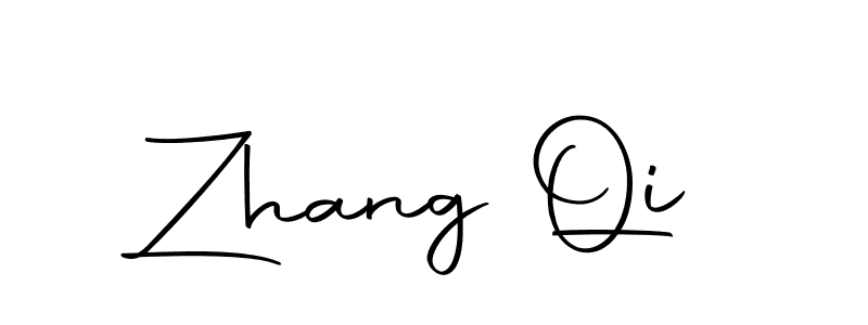 Use a signature maker to create a handwritten signature online. With this signature software, you can design (Autography-DOLnW) your own signature for name Zhang Qi. Zhang Qi signature style 10 images and pictures png