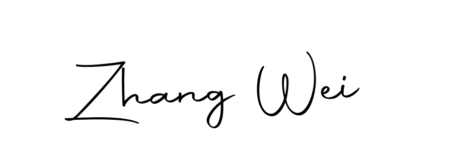 Design your own signature with our free online signature maker. With this signature software, you can create a handwritten (Autography-DOLnW) signature for name Zhang Wei. Zhang Wei signature style 10 images and pictures png