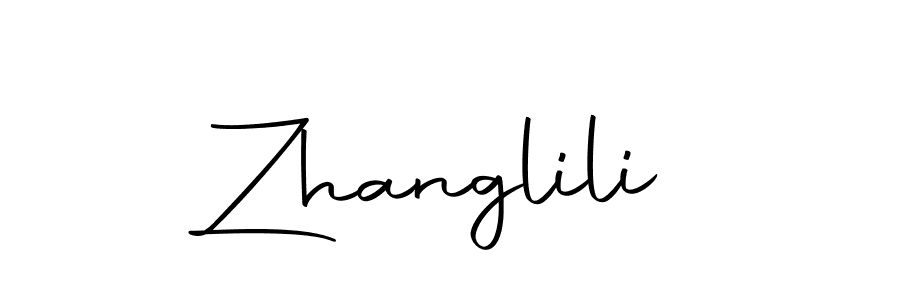 if you are searching for the best signature style for your name Zhanglili. so please give up your signature search. here we have designed multiple signature styles  using Autography-DOLnW. Zhanglili signature style 10 images and pictures png