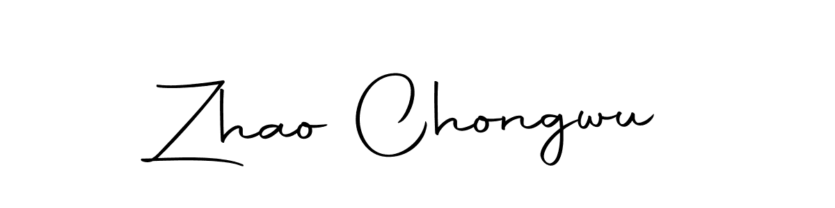 Once you've used our free online signature maker to create your best signature Autography-DOLnW style, it's time to enjoy all of the benefits that Zhao Chongwu name signing documents. Zhao Chongwu signature style 10 images and pictures png