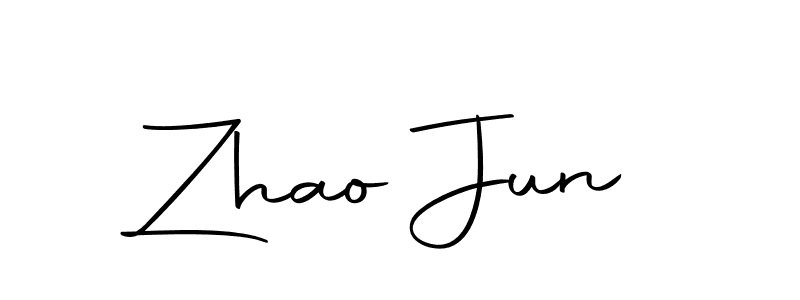 You can use this online signature creator to create a handwritten signature for the name Zhao Jun. This is the best online autograph maker. Zhao Jun signature style 10 images and pictures png