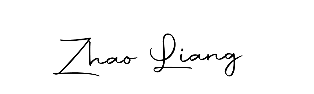 Use a signature maker to create a handwritten signature online. With this signature software, you can design (Autography-DOLnW) your own signature for name Zhao Liang. Zhao Liang signature style 10 images and pictures png