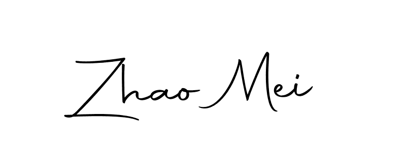 You should practise on your own different ways (Autography-DOLnW) to write your name (Zhao Mei) in signature. don't let someone else do it for you. Zhao Mei signature style 10 images and pictures png