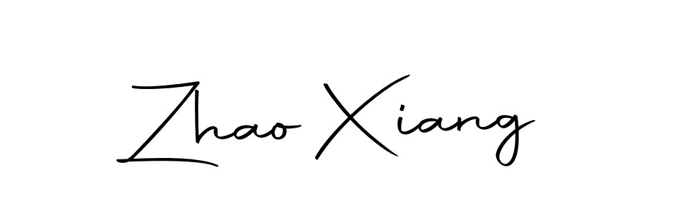 Create a beautiful signature design for name Zhao Xiang. With this signature (Autography-DOLnW) fonts, you can make a handwritten signature for free. Zhao Xiang signature style 10 images and pictures png