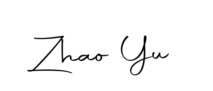 Use a signature maker to create a handwritten signature online. With this signature software, you can design (Autography-DOLnW) your own signature for name Zhao Yu. Zhao Yu signature style 10 images and pictures png