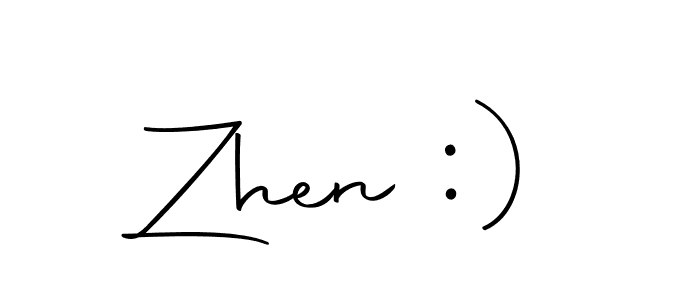 How to Draw Zhen :) signature style? Autography-DOLnW is a latest design signature styles for name Zhen :). Zhen :) signature style 10 images and pictures png