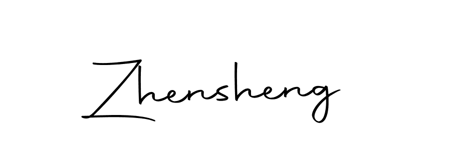 Make a short Zhensheng signature style. Manage your documents anywhere anytime using Autography-DOLnW. Create and add eSignatures, submit forms, share and send files easily. Zhensheng signature style 10 images and pictures png