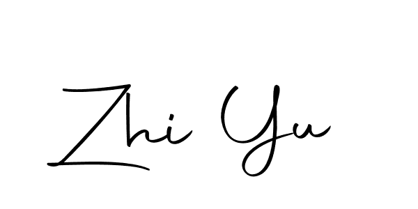 Make a beautiful signature design for name Zhi Yu. With this signature (Autography-DOLnW) style, you can create a handwritten signature for free. Zhi Yu signature style 10 images and pictures png