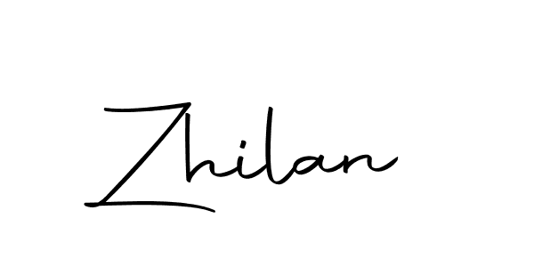 Design your own signature with our free online signature maker. With this signature software, you can create a handwritten (Autography-DOLnW) signature for name Zhilan. Zhilan signature style 10 images and pictures png