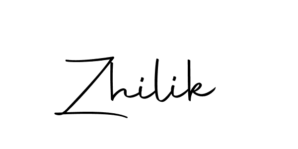 It looks lik you need a new signature style for name Zhilik. Design unique handwritten (Autography-DOLnW) signature with our free signature maker in just a few clicks. Zhilik signature style 10 images and pictures png