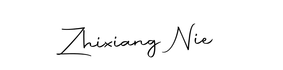 Zhixiang Nie stylish signature style. Best Handwritten Sign (Autography-DOLnW) for my name. Handwritten Signature Collection Ideas for my name Zhixiang Nie. Zhixiang Nie signature style 10 images and pictures png