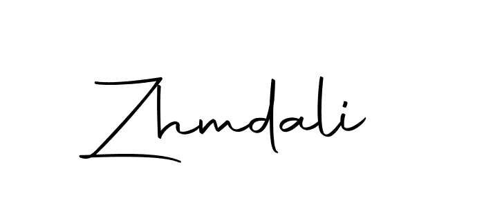 Make a beautiful signature design for name Zhmdali. Use this online signature maker to create a handwritten signature for free. Zhmdali signature style 10 images and pictures png
