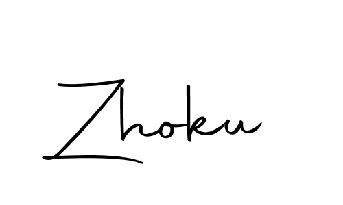 How to Draw Zhoku signature style? Autography-DOLnW is a latest design signature styles for name Zhoku. Zhoku signature style 10 images and pictures png