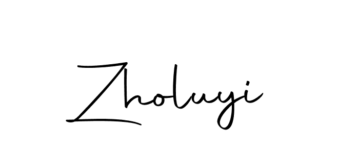 How to make Zholuyi signature? Autography-DOLnW is a professional autograph style. Create handwritten signature for Zholuyi name. Zholuyi signature style 10 images and pictures png