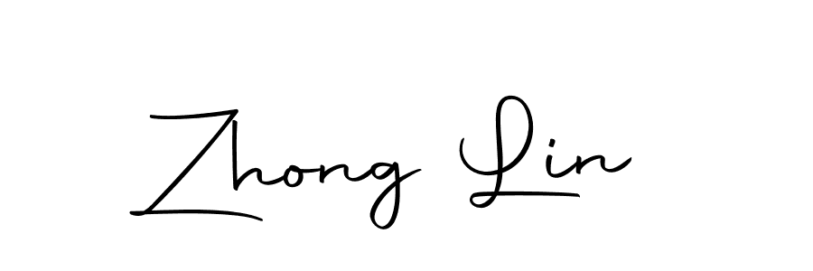 The best way (Autography-DOLnW) to make a short signature is to pick only two or three words in your name. The name Zhong Lin include a total of six letters. For converting this name. Zhong Lin signature style 10 images and pictures png