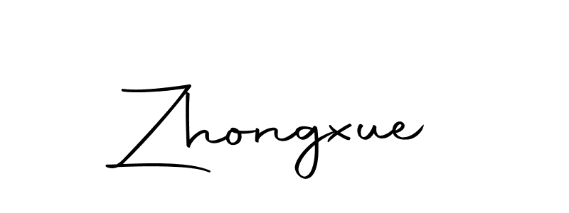 How to Draw Zhongxue signature style? Autography-DOLnW is a latest design signature styles for name Zhongxue. Zhongxue signature style 10 images and pictures png