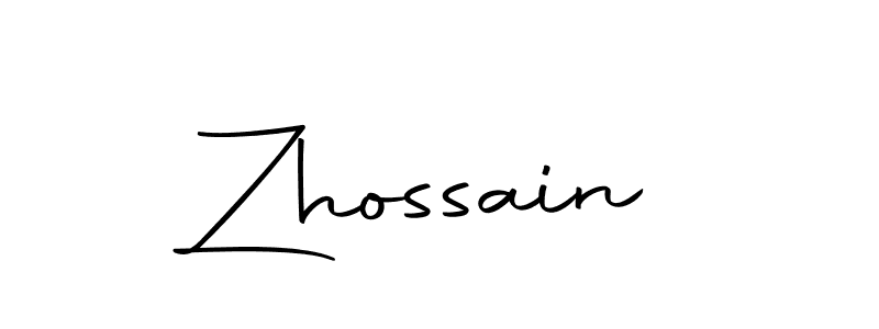 Also we have Zhossain name is the best signature style. Create professional handwritten signature collection using Autography-DOLnW autograph style. Zhossain signature style 10 images and pictures png