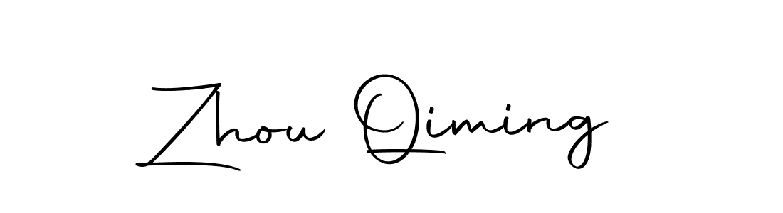 Similarly Autography-DOLnW is the best handwritten signature design. Signature creator online .You can use it as an online autograph creator for name Zhou Qiming. Zhou Qiming signature style 10 images and pictures png