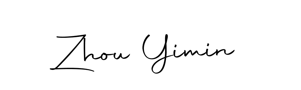 Similarly Autography-DOLnW is the best handwritten signature design. Signature creator online .You can use it as an online autograph creator for name Zhou Yimin. Zhou Yimin signature style 10 images and pictures png